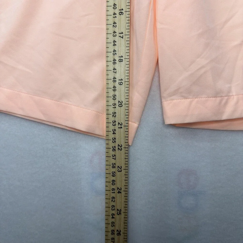 Nike Golf Dri-FIT Shorts Mens 34 Orange 11 Inch Lightweight Pockets Quick Dry